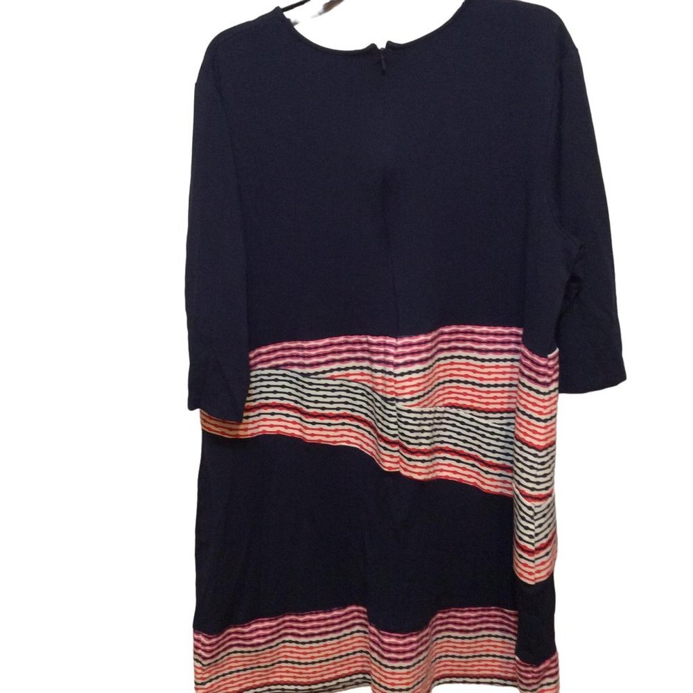 Hutch Women Dress 3X Navy Blue sku-LL